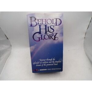 Behold His Glory VHS Box Set Questar Worship King Song of the Holy Land 2-Tape